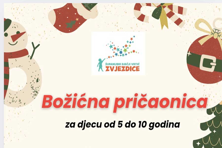 Božićna pričaonica u okviru Adventa u Zvjezdicama