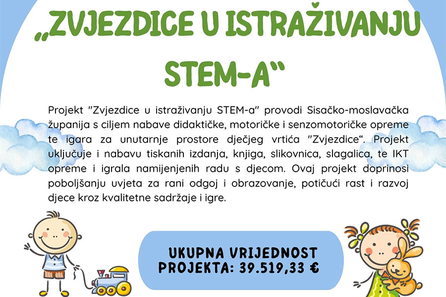 Projekt "Zvjezdice u istraživanju STEM-a"