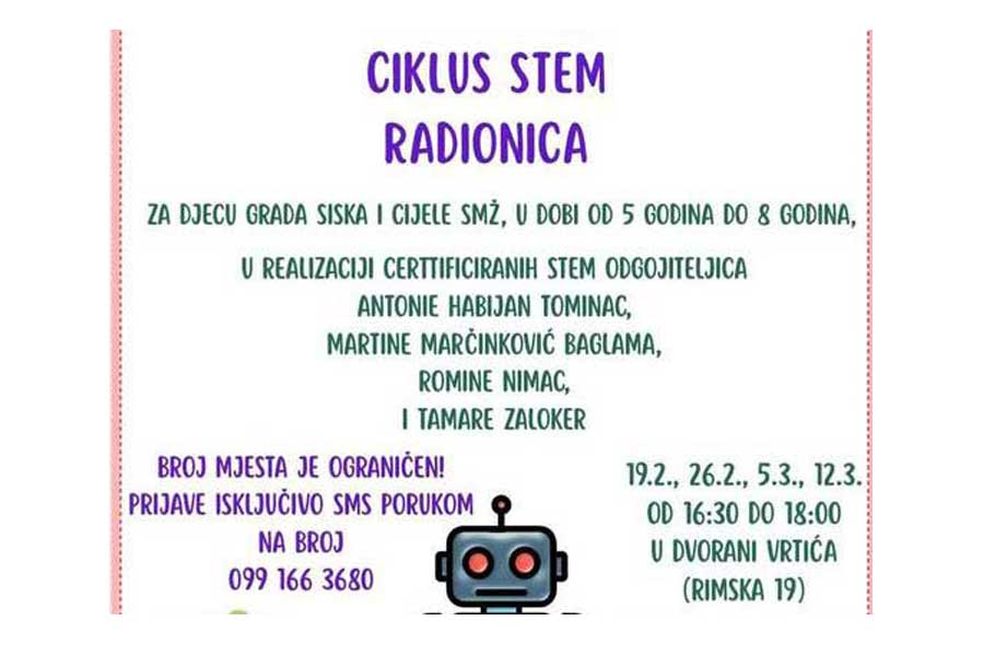 Započeo ciklus STEM radionica u Zvjezdicama